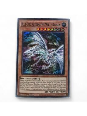 Blue Eyes White Dragon 1st Edition Common Legendary Duelists: White Dragon Abyss